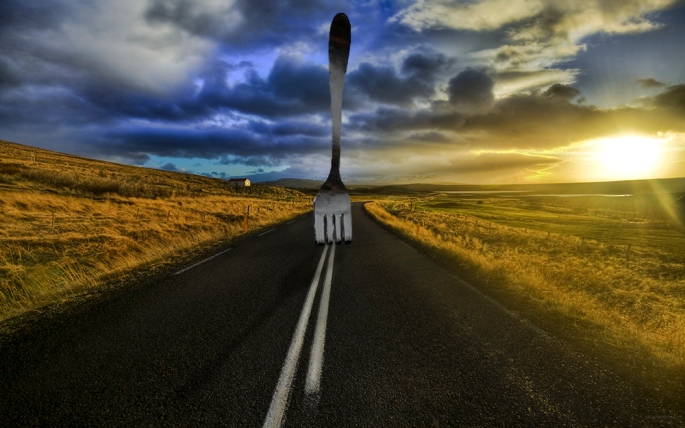 fork in road